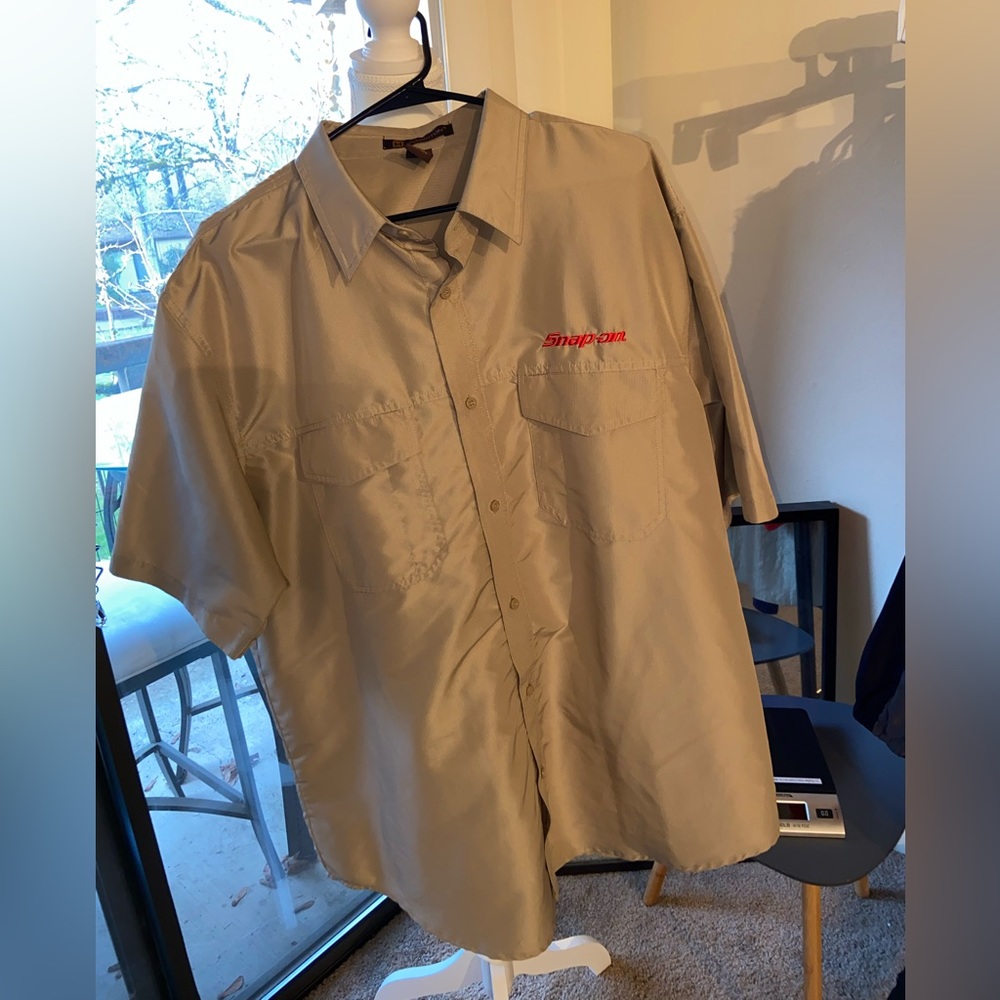 Harrington Snap-On Tools Button up